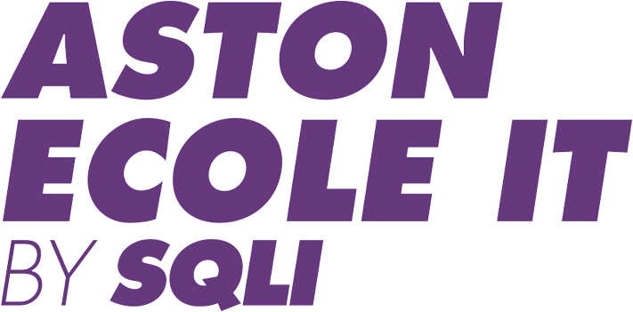 Logo ASTON, ECOLE IT BY SQLI